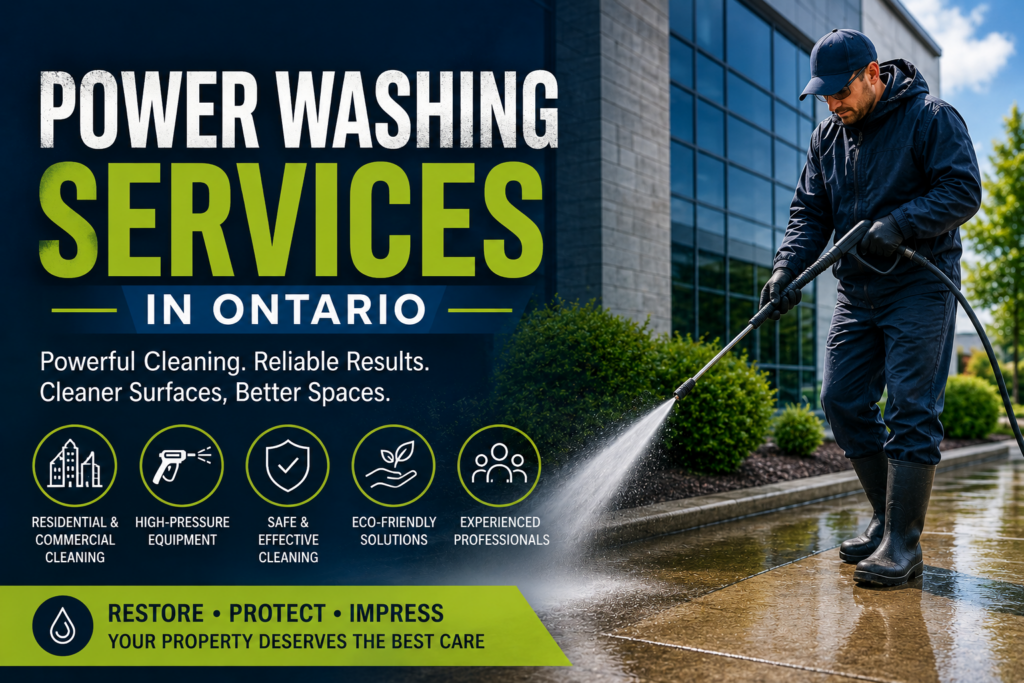 Power Washing Services in Mississauga