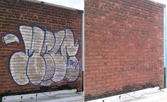Graffiti removal 1